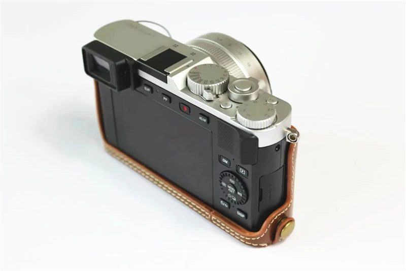 Чехол из искусственной кожи, Половина корпуса, чехол camere, сумка для Leica D-LUX7 D-LUX 7 D7 с батарейным отсеком