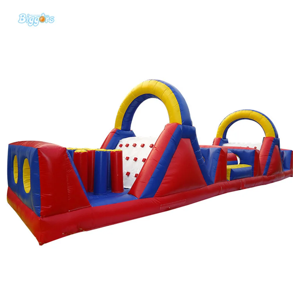 bouncy castle obstacle course for sale