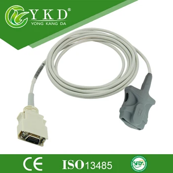 

Free shipping 3m Direct Resuable Adult Soft Tip SpO2 Sensor 14Pin