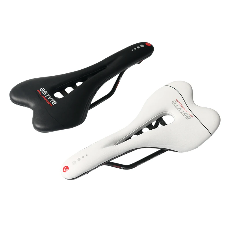 new Leather saddle seat tube mtb road bike saddle carobon board, carbon bow saddle cycling parts