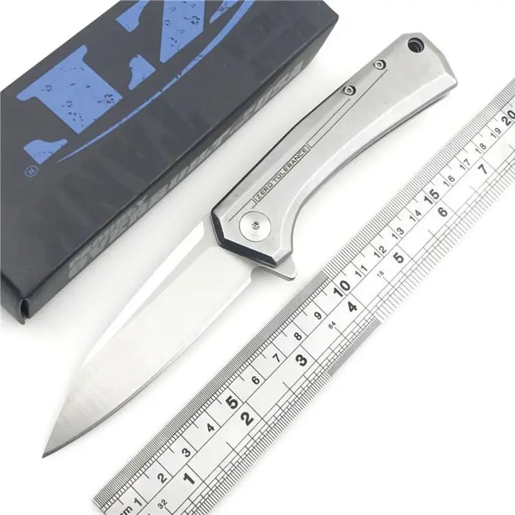 Новый тактический складной нож ZT 0808 лезвие D2 стальная ручка карманный с