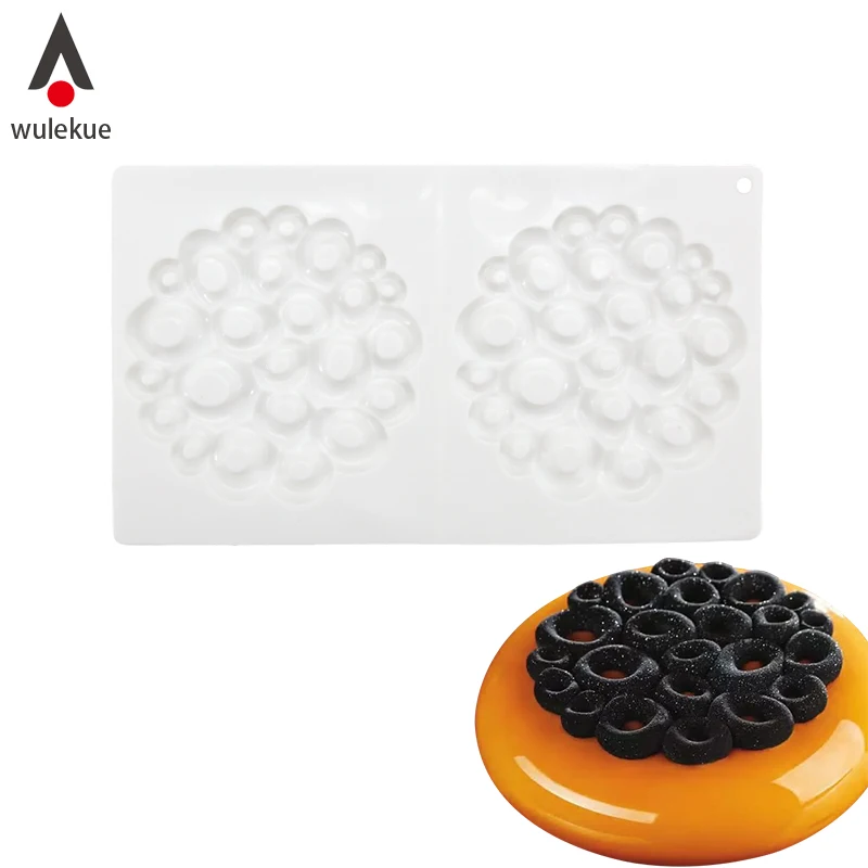 

Wulekue Silicone Mold For Cake Decorating Tool Irregular Shape 3d Fondant Chocolate Cakes Sugar Baking Accessories Tools Mould