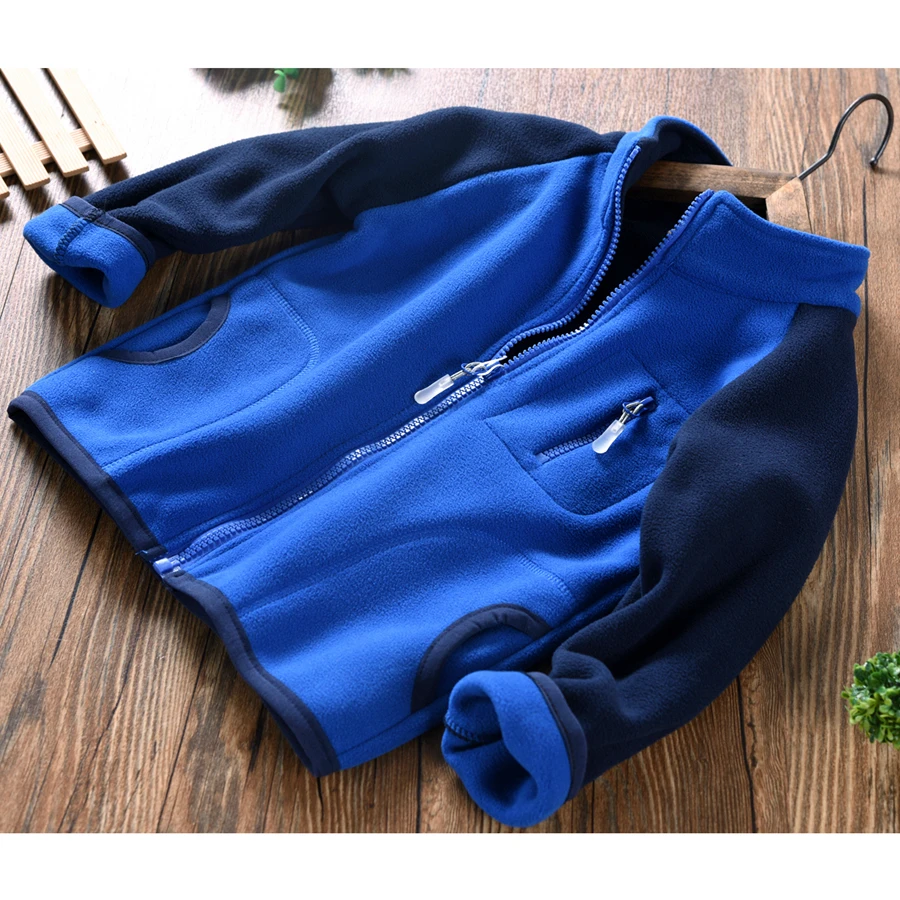 

Boy's fleece warm jacket