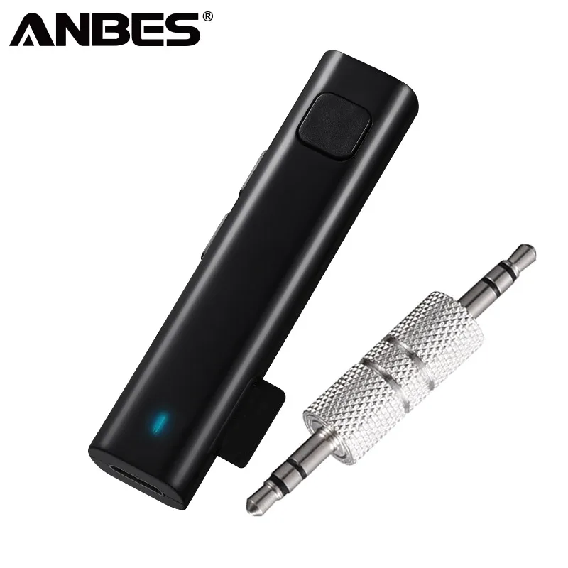 

ANBES 4.2 Bluetooth Receiver 3.5mm Jack Bluetooth Audio Music Wireless Receiver Adapter With TF Card Plug for Speaker Headphone