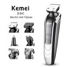 6 в 1 машинка для стрижки волос в Титан машинка для стрижки волос в носу tondeuse cheveux триммер для волос Для мужчин Средства для укладки бритвенного станка электрическое Бритье