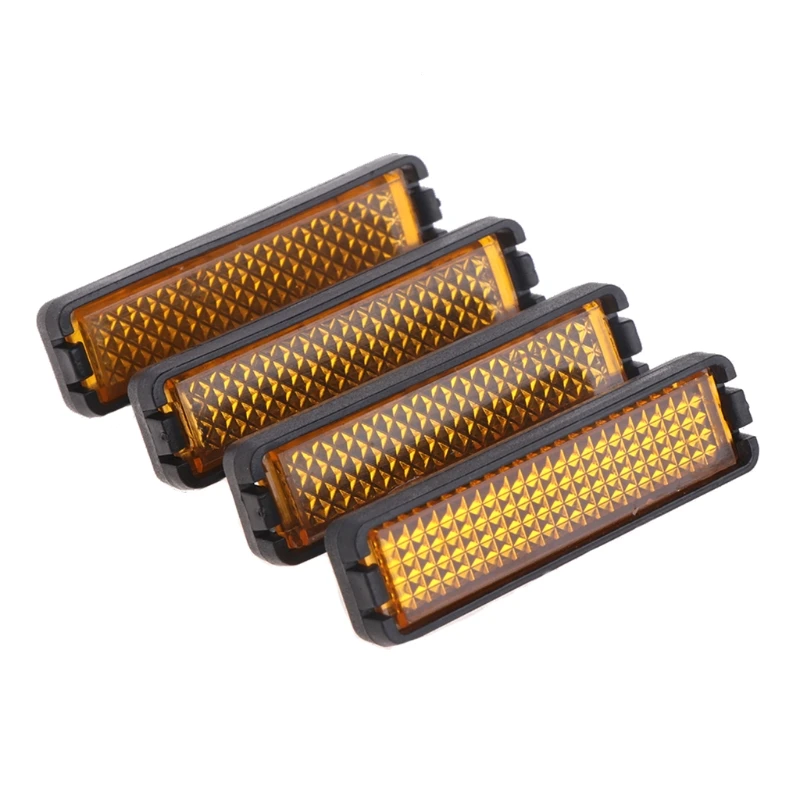 

Wholesale4 Pcs/Set Bicycle Pedal Reflector Safety Night Cycling Reflective Bike Accessory