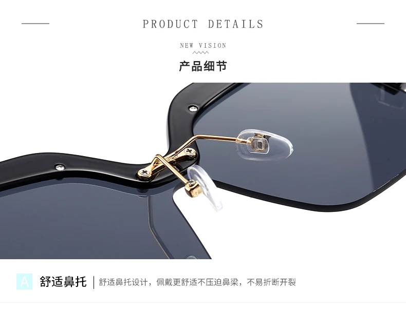 Новые квадратные солнцезащитные очки для женщин, фирменный дизайн, негабаритные винтажные женские солнцезащитные очки, модные Оттенки UV400