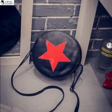 HANSOMFY Wholesale New Bright Star Small Buns All Match Street Fashion Handbag Shoulder Bag