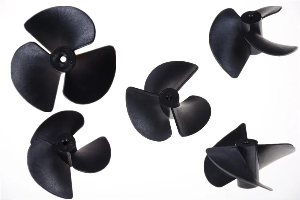 Dia 40mm 3 blades propellers three blades Nylon paddle for font b RC b font boat