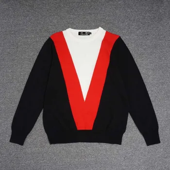 

DUYOU brand new men winter o neck knitted pullover Sweaters man color sweater for men Man's casual warm Sweater DY105600