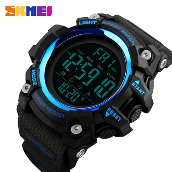 

SKMEI Men Outdoor Sports Watches Countdown Stopwatch Waterproof Electronic Clock Men Digital Wrist Watch Relogio Masculino