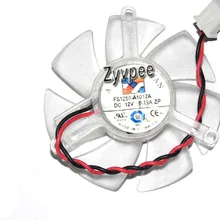 ARX FS1250-A1012A 12V 0.19A Бескаркасный 2 провода 2 pin vga вентилятор HD6450 E520 h515 Видеокарта кулер