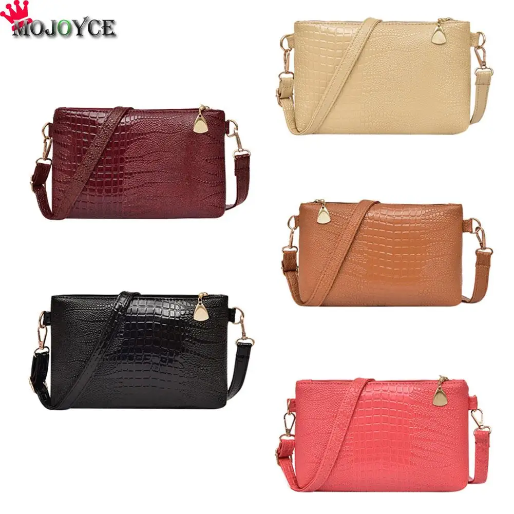 0 : Buy Small Women Messenger Bag Simple Designer PU Leather Crossbody Bag Ladies ...