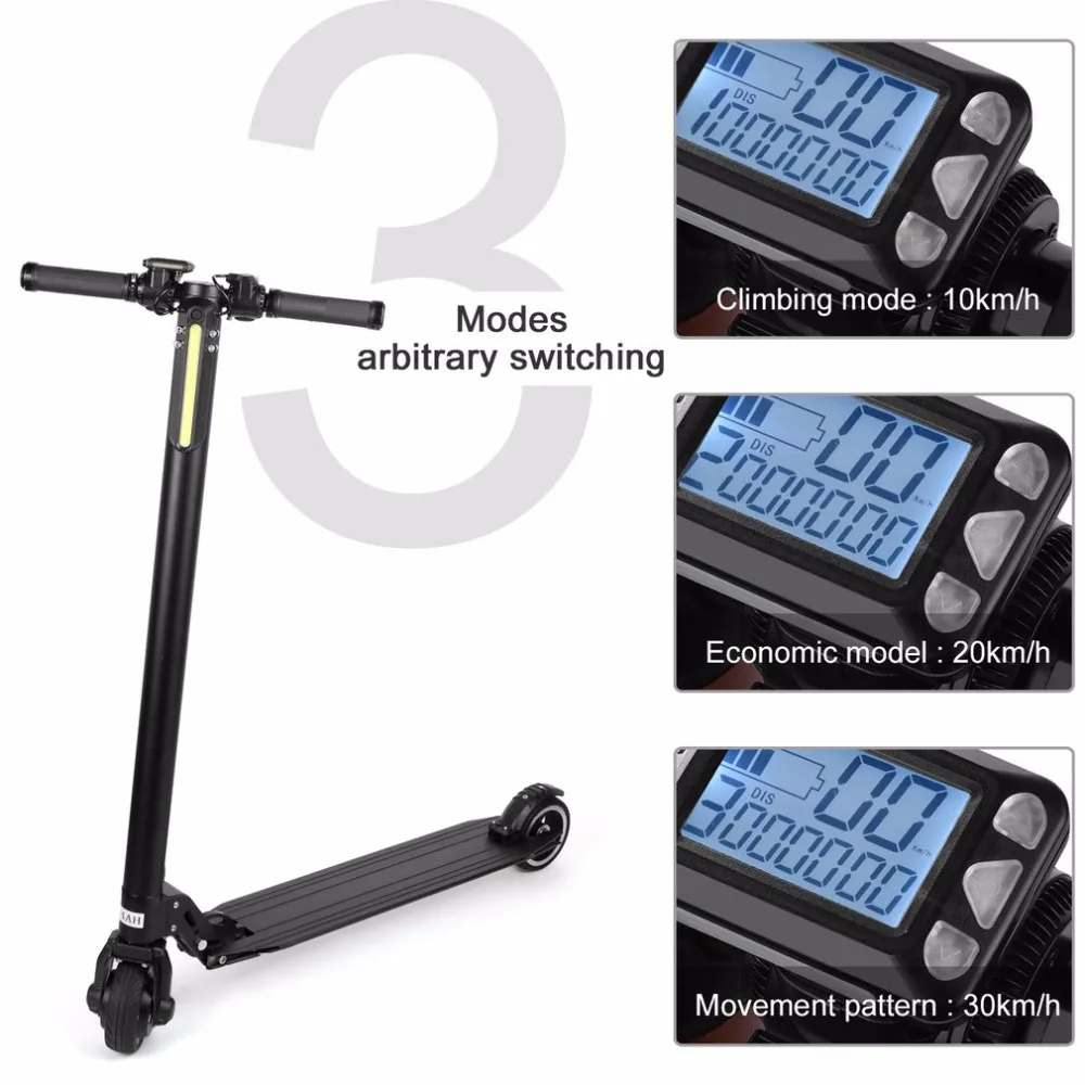 

Electric Kick Scooter Foldable Aluminium Alloy Electric Scooter For Adult LCD Display 2 Wheels LED Light 120kg Load Hot sale