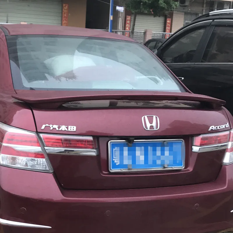 Неокрашенный задний спойлер из АБС пластика для Honda Accord 2008 2013|Спойлеры и крылья| |