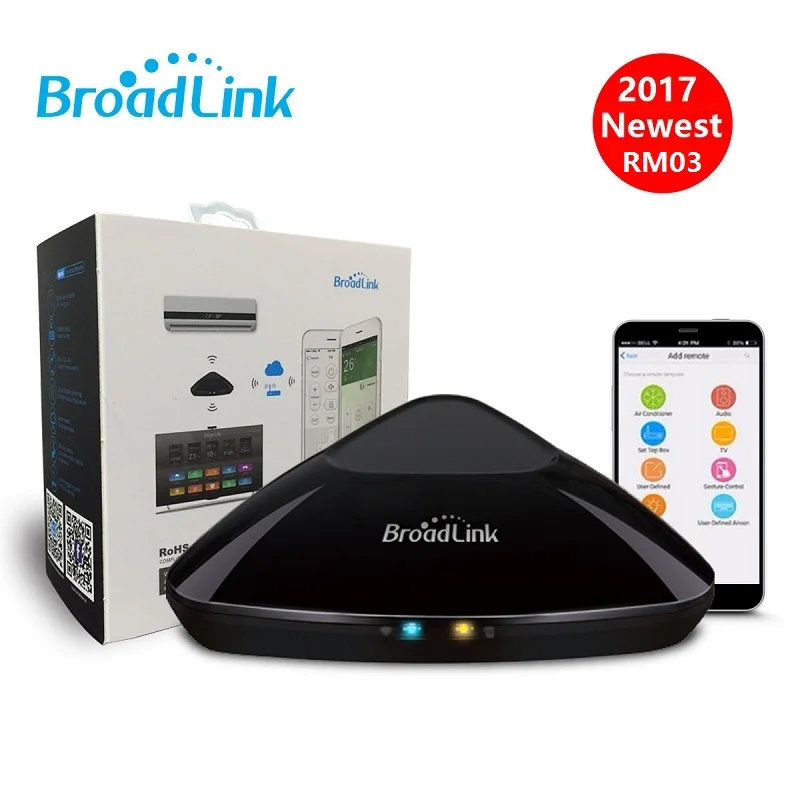 Prix pour 2017 nouvelle version broadlink rm pro rm2 rm03 smart domotique intelligente universel wifi + ir + rf interrupteur à distance contrôleur Prix pour 2017 nouvelle version broadlink rm pro rm2 rm03 smart domotique intelligente universel wifi + ir + rf interrupteur à distance contrôleur