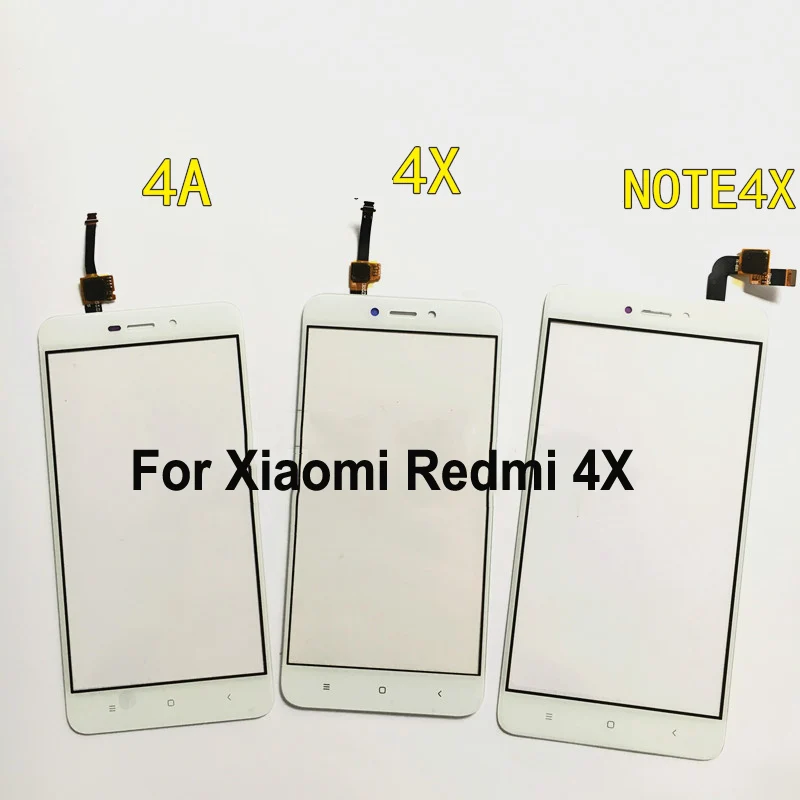 Сенсорная панель для Xiaomi Redmi 4X 4 X с гибким кабелем | Мобильные телефоны и
