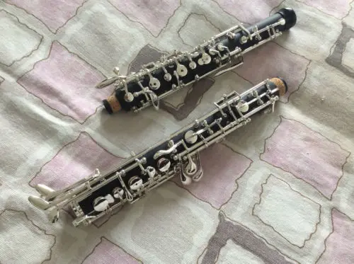 1 шт. композитный деревянный полуавтоматический oboe посеребренный C ключом