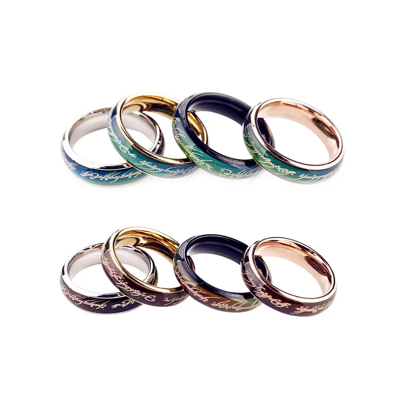

Mood Ring Temperature ring Color Changeable By Temperature