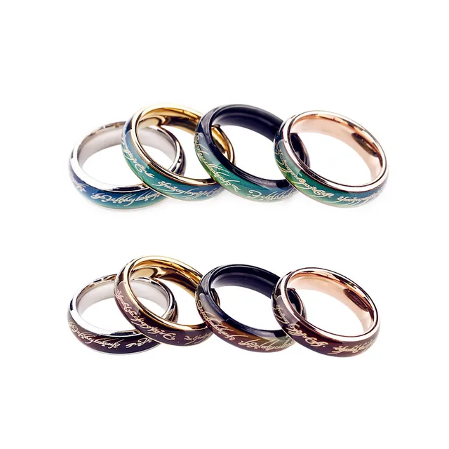 Anello di umore anello Temperatura di Colore Variabile Da Temperatura Anello di umore anello Temperatura di Colore Variabile Da Temperatura
