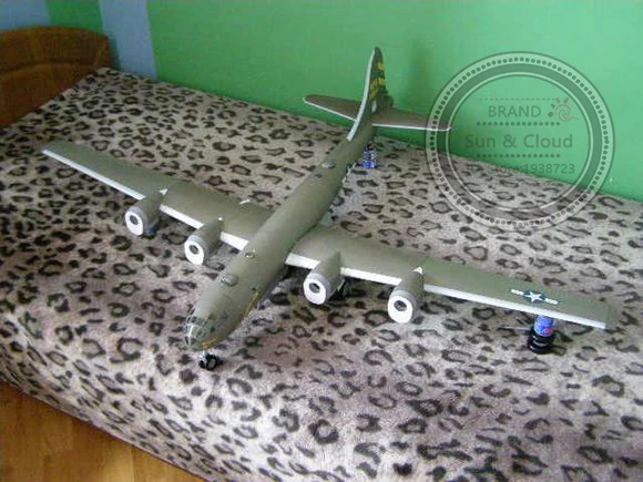 1:47 DIY 3D B29 Superfortress самолет бомбардировщик Бумага модель собрать ручной работы игра-головоломка DIY детские игрушки Denki & Lin