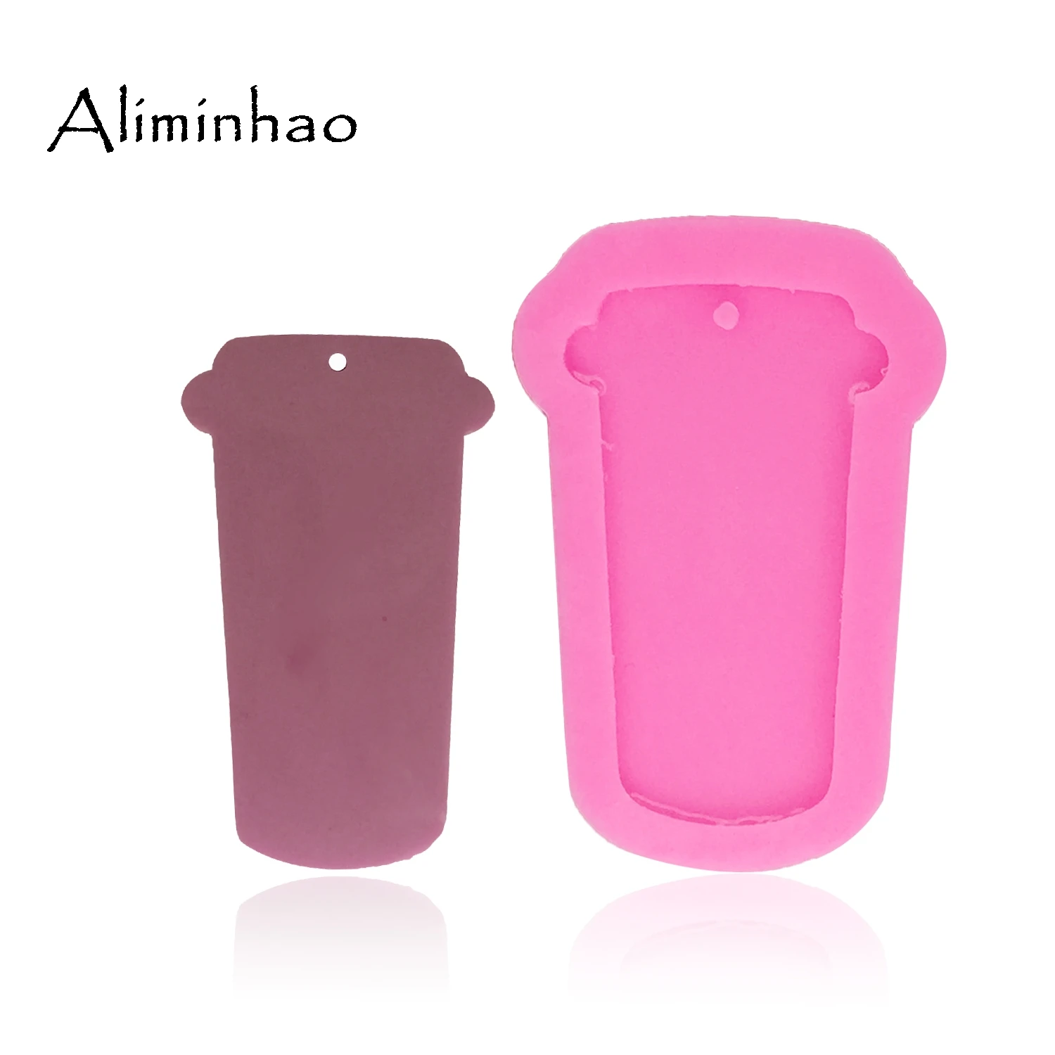 

DY0051 DIY silicone shiny cup mold for Key chain pendant decoration moulds for polymer clay Molds epoxy Resin mold