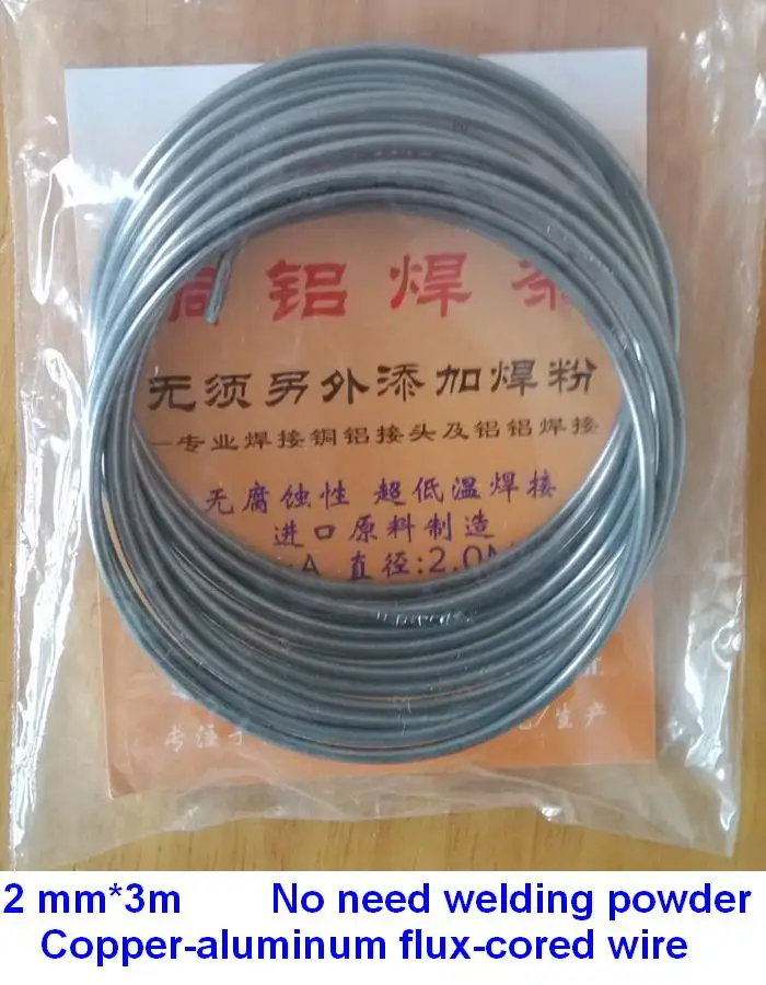 Aluminum Stainless Steel Cored Wire Soldering Tool Welding Rods Weld Flux