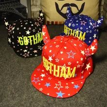 TDX C18 Spring and summer child gotham hiphop cap baseball cap sun hat male female child sun-shading flat-brimmed hat