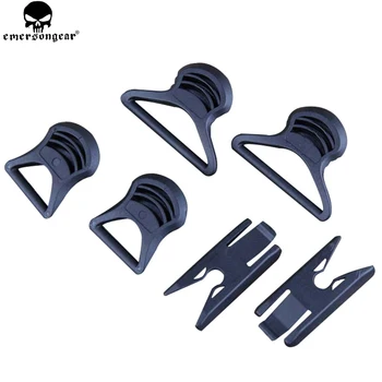 

EMERSONGEAR FAST Helmet Goggle Swivel Clips emerson Heltmet Accessories Adaptor Airsoft Paintball Helmet Gears Black EM8620