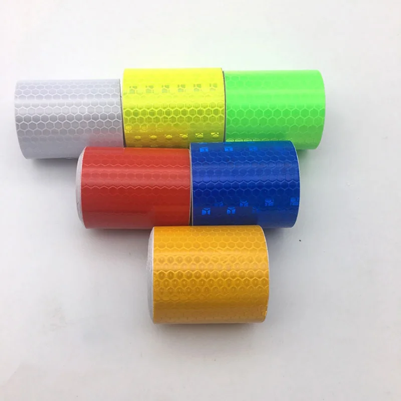 

3 m * 5 cm Strips Car Reflective Stickers Motorcycle Decoration Warning Tapes Mark Safety Tool Automobiles Car-styling 5.21
