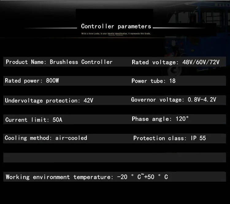 DC48V/60 В/72 В 800 Вт Smart безщеточный контроллер Электрический трехколесный автомобиль Drive, Скорость контроллера/DIY бесщеточный Drive