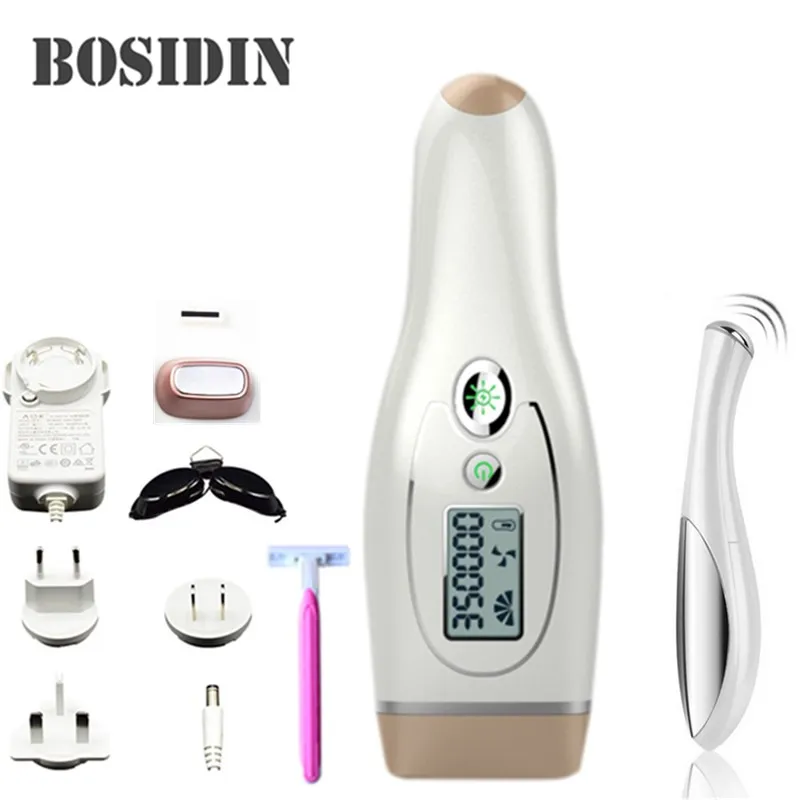 

Ice Cool Laser Epilator IPL Hair Removal LCD Display Machine Permanent Laser depilador For Face Body Armpit Bikini Leg Underarm