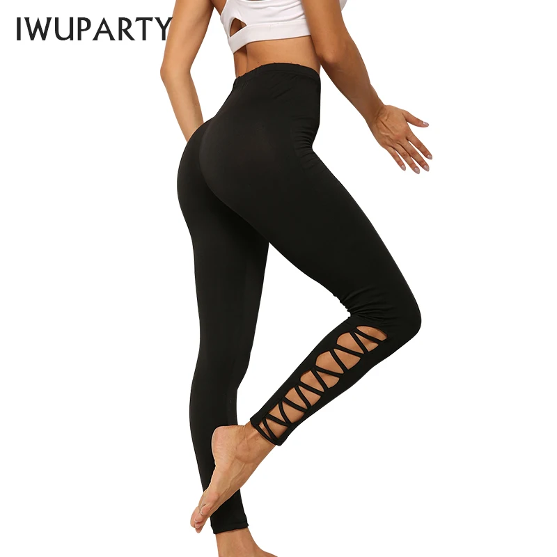 

Summer Sexy Workout Sports Leggings Women Hollow Out High Waist Push Up Legging Lady Skinny Pants Jogging Fitness Active Wear