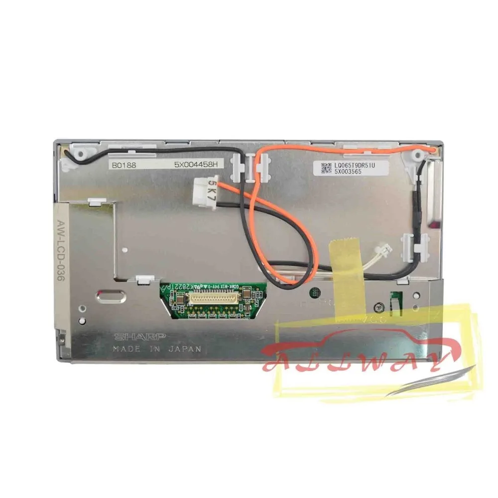 

Sharp 6.5" Dashboard Display For Porsche PCM2 and For BMW Series-7 LQ065T9DR51U