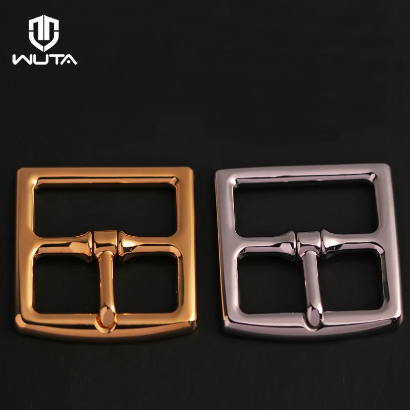 

WUTA High Quality Stainless Steel Fashion Men's Belt Buckle Metal Belt Strap Buckle DIY Leather Accessories 3 Size Available