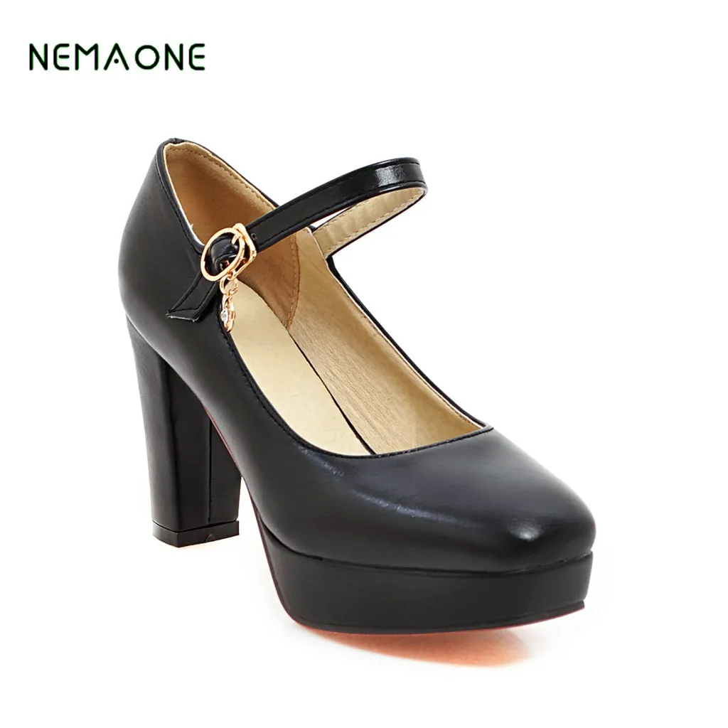 

NEMAONE women high heel shoes sweet spring summer autumn quality footwear sexy heeled ladies pumps shoes heels size 34-43