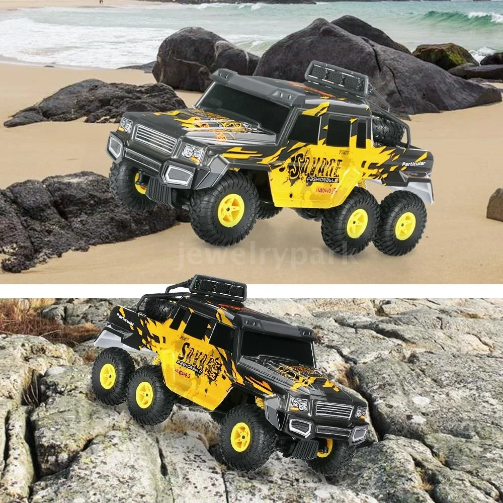 1:18 Remote Control Electric Car Model Off-Road Climbing RC Buggy 2.4G 6WD RC Car Outdoor Rock Crawler Toys