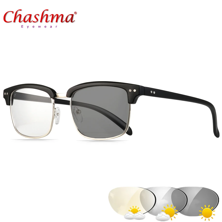 

CHASHMA 2018 Sunglasses Photochromic Reading Glasses Women Men Hyperopia Presbyopia with diopters Outdoor Presbyopia Glasses