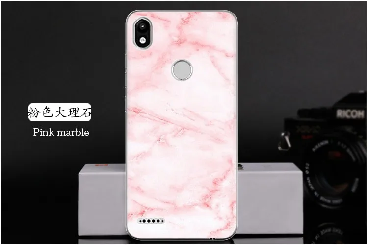 Pink marble