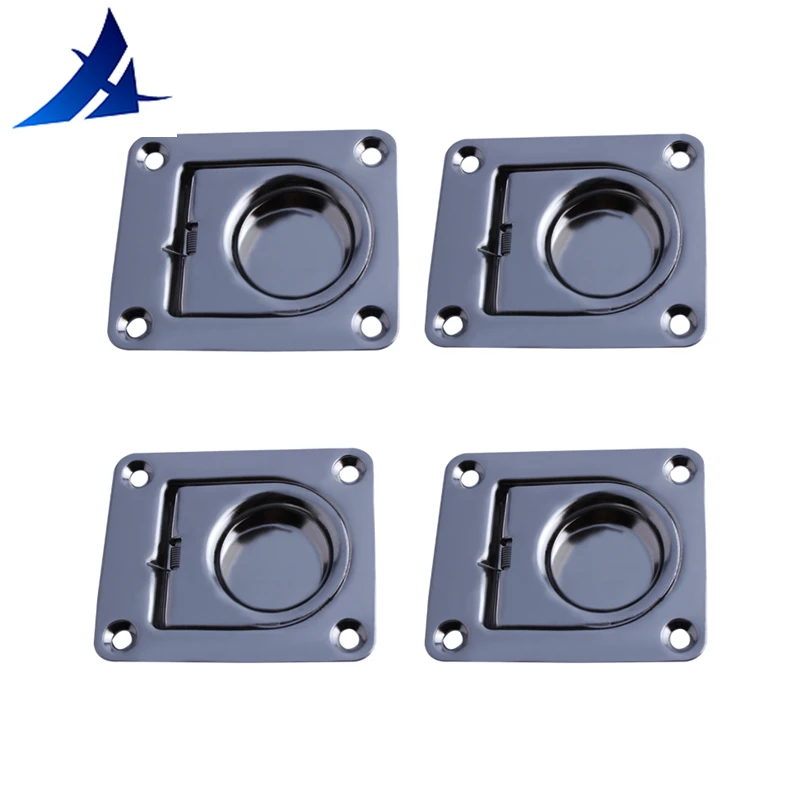 Maniglia Gavone In Acciaio Inox 316 Per Barche - Gancio Ripiegabile Per Boccaporti E Armadi Nautici - Foto 12