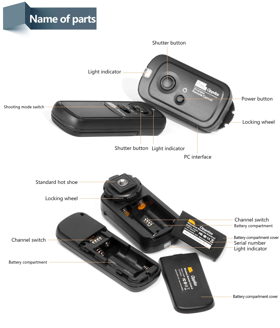 Pixel Oppilas RW-221/S2 Беспроводной спуском фотографического затвора с таймером Дистанционное Управление RW-221 для sony A7 A7R NEX-3NL A5000 A6000 A58 A3000 A5000