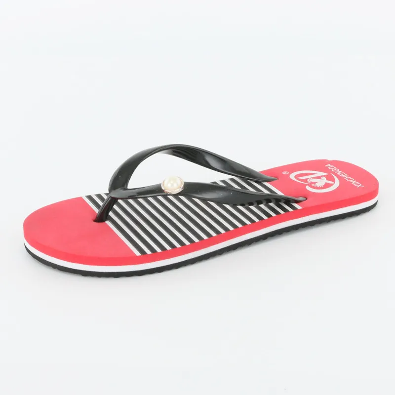 2018 Women Summer Striped Pattern Sandals Slippers Leisure Soft And Comfortable Non-slip Flip Flops Beach Slippers zapatos mujer цена 2018 Women Summer Striped Pattern Sandals Slippers Leisure Soft And Comfortable Non-slip Flip Flops Beach Slippers zapatos mujer цены онлайн