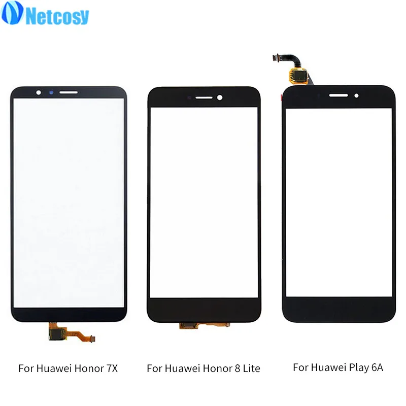 

Netcosy For HUAWEI Honor 6A 7X 8 Lite Touch Screen Digitizer Front Touch Panel Glass Lens Replacement Part For Honor 6A 7X 8Lite