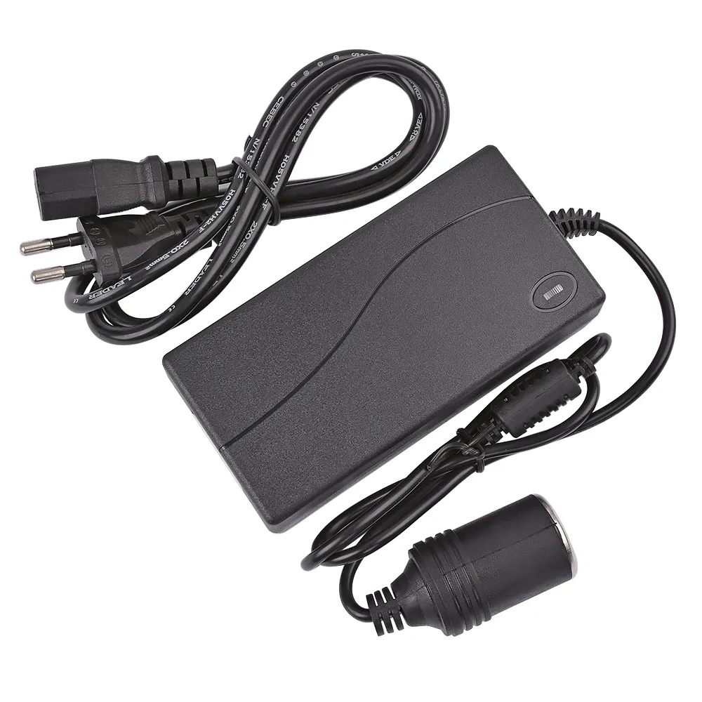 AOSHIKE AC 110V 220V to DC 12V автомобильный прикуриватель AC/ преобразователь питания адаптер