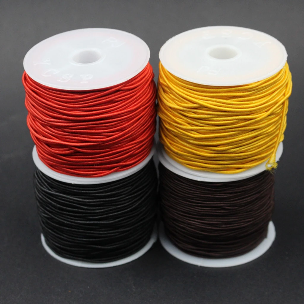 1 Roll Elastic Stretchy Beading Thread Cord String for Jewellery Making