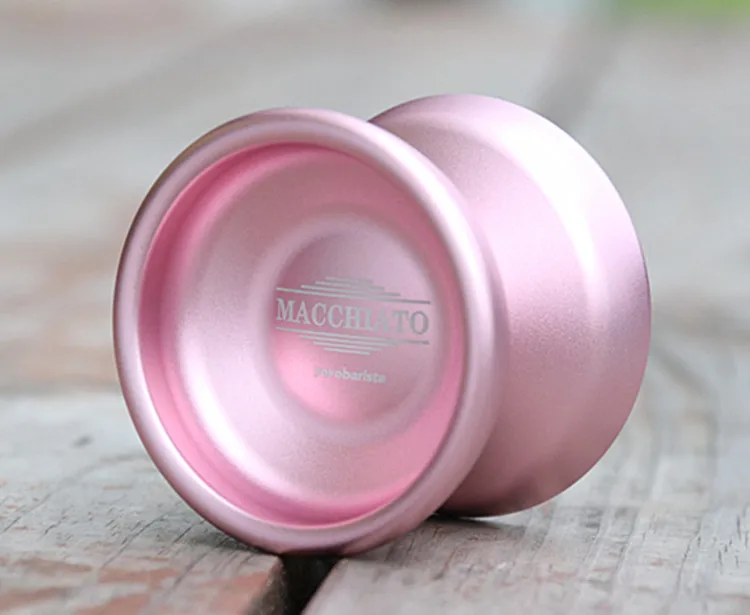 Новое поступление yoyobarista MACCHIATO YOYO для профессионального плеера yo-yo 6061-алюминиевый Металл YOYO - Цвет: pink