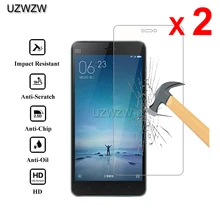 2pcs For Xiaomi Mi 4i Mi 4C Premium 2.5D 0.26mm Te