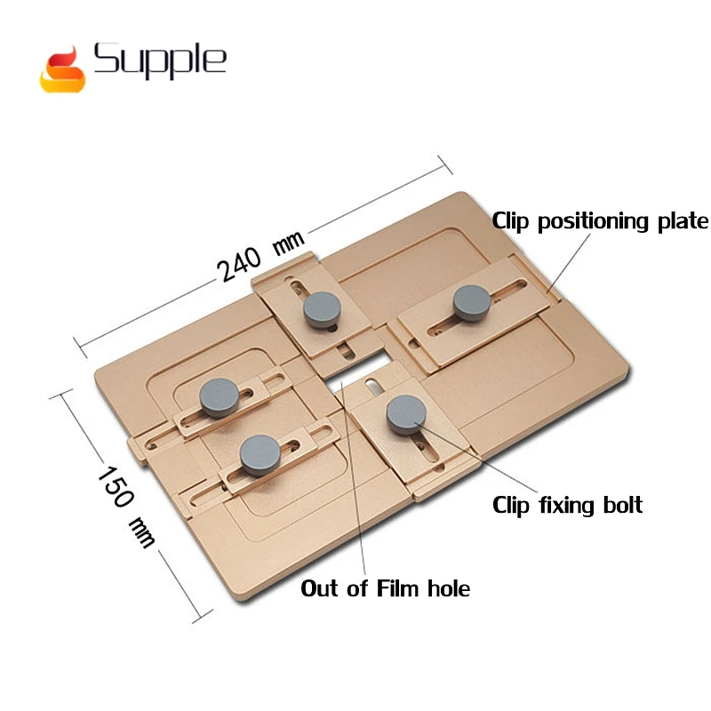 

Supple universal phone LCD screen fitting Positioning fixture adhesive glue Pressure screen fit screen Positioning Fixture