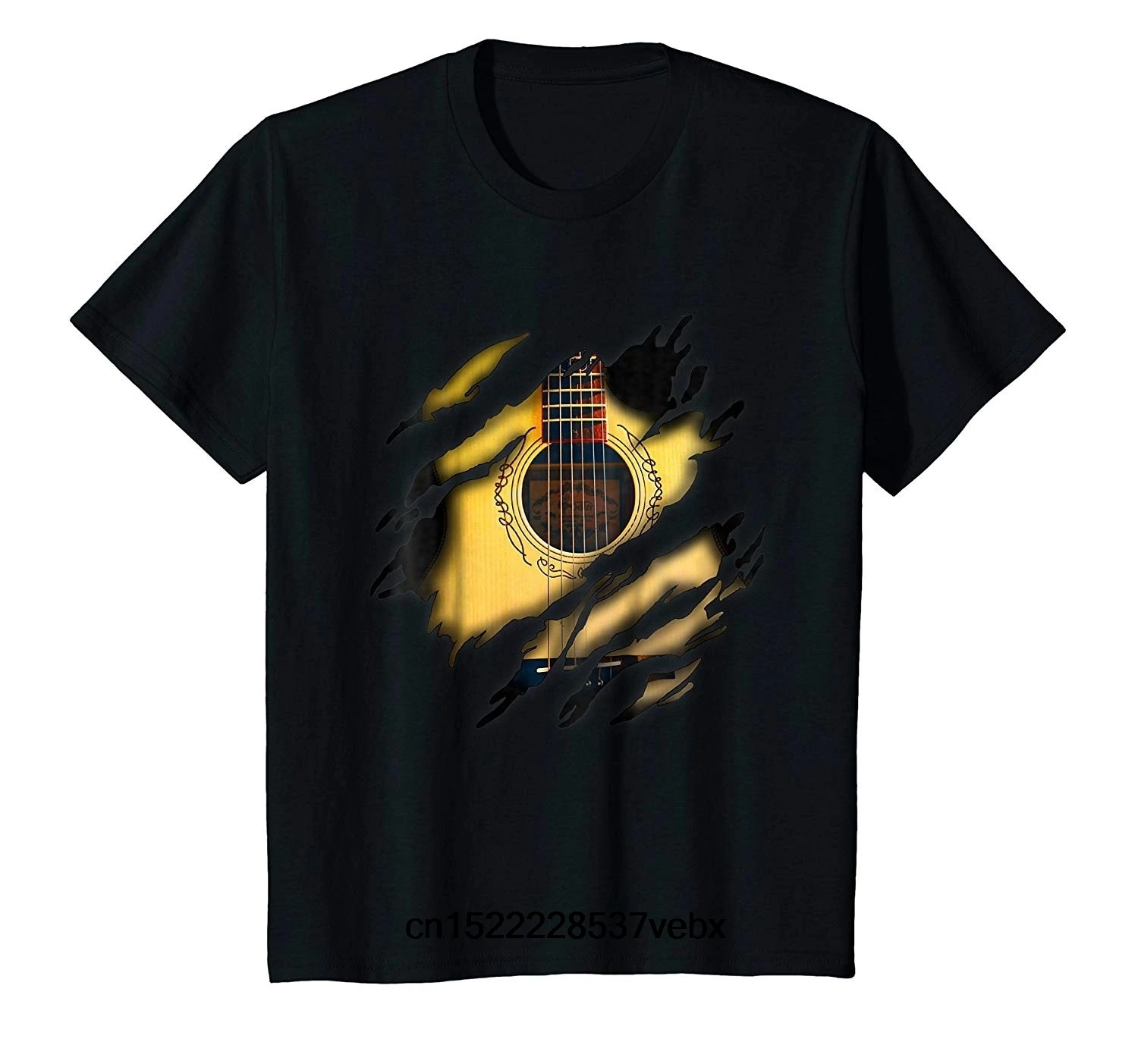 Acoustic Guitar in Me T-Shirt Shirt | Мужская одежда