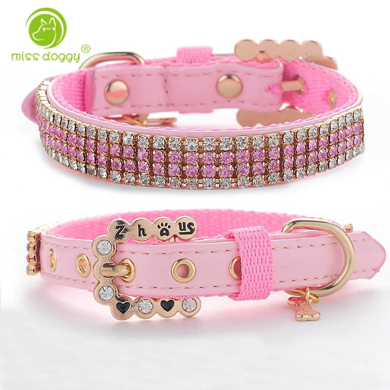 Bling Dog Collar Colorful Spring Dog Collar Exclusive Dog Collar Bling Dog Collar Girly Dog Collar Designer Dog Collar